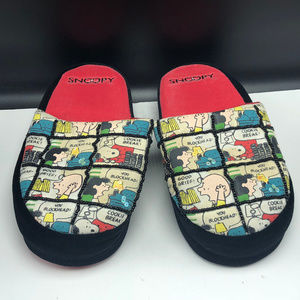 Snoopy Charlie Brown Lucy slip on slipper shoes